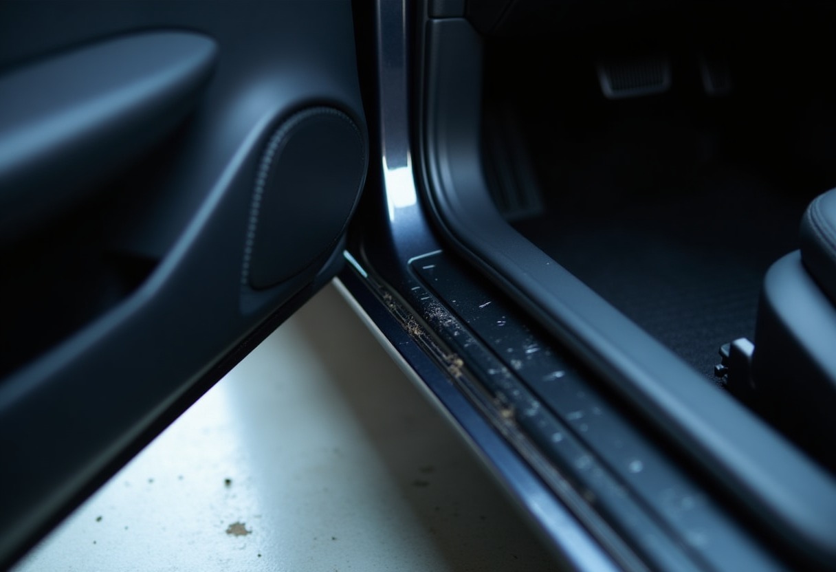 Tesla Door Sill Protection: PPF vs Vinyl vs Molded Guards